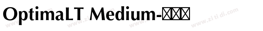 OptimaLT Medium字体转换